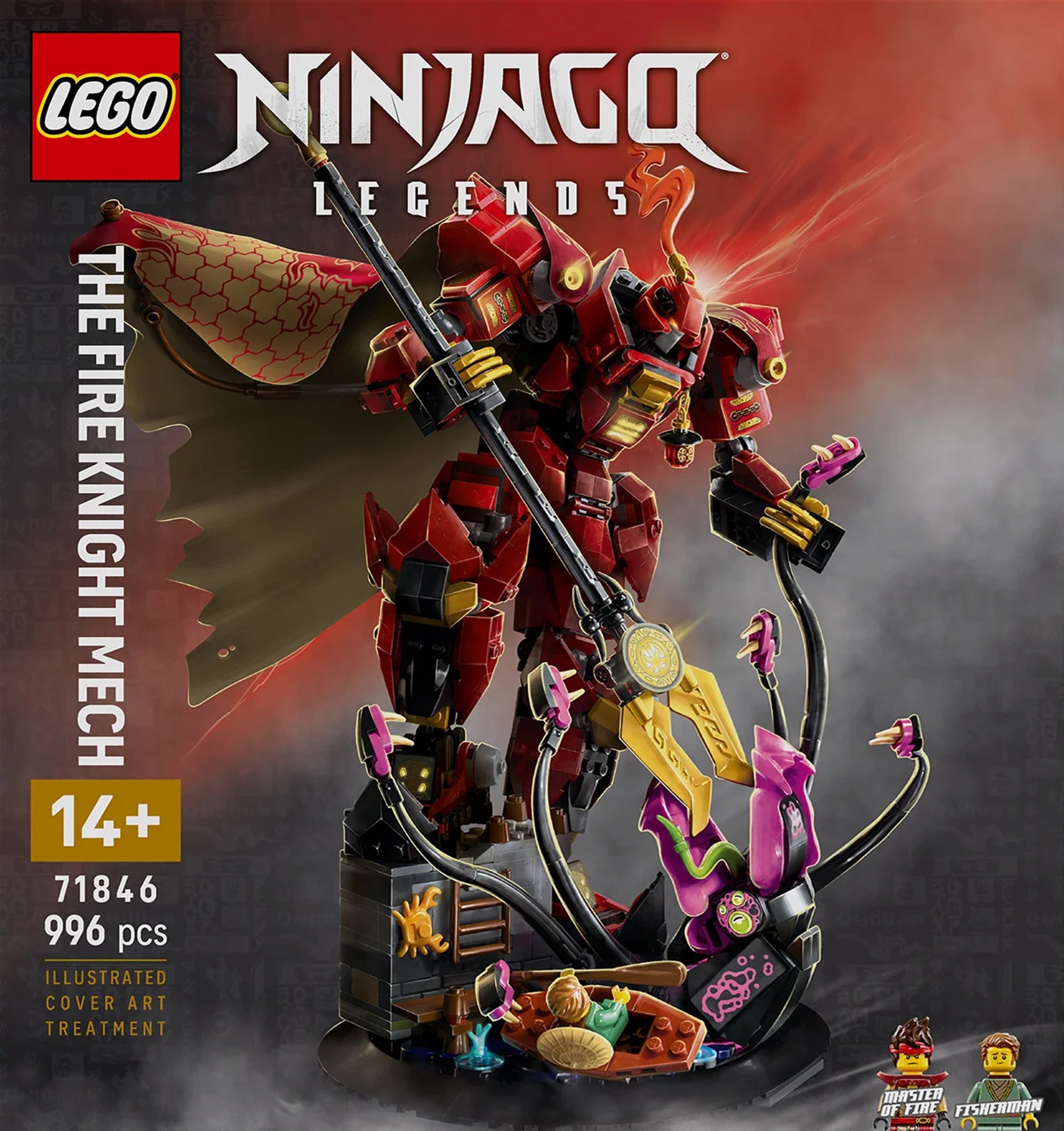 Sページ/4 LEGO Ninjago 71846 The Fire Knight Mech review | Brickset
